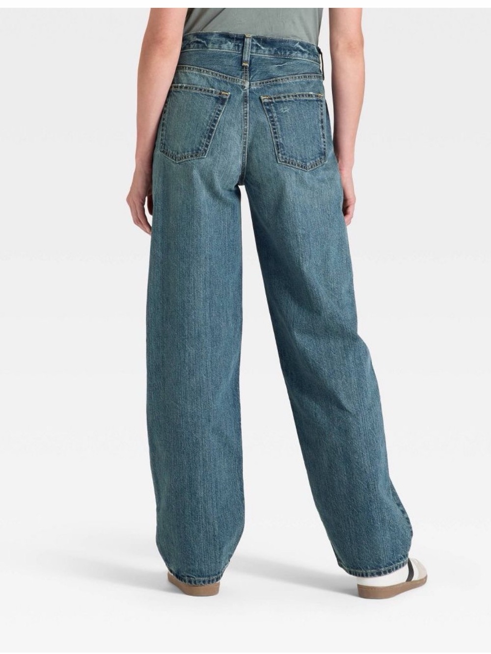 Universal Thread Women 90s Mid-Rise Baggy Denim Jeans Button Fly New with Tags - Picture 4 of 11